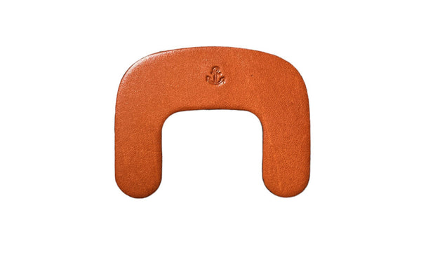 Magnetic Horseshoe Leather Mute (Chestnut)