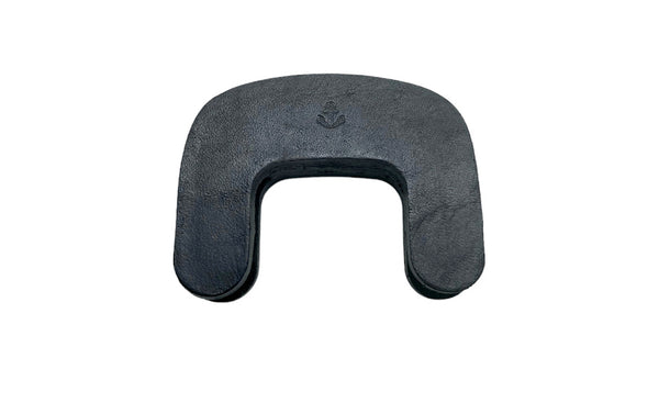 Magnetic Horseshoe Leather Mute (Black)